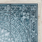 Metal Scroll Home Wall Decor with Embossed Details